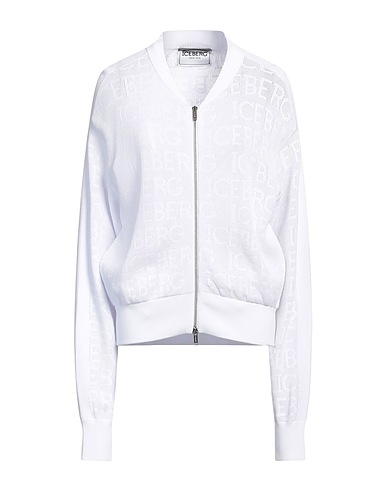 ICEBERG Cardigan Bianco 80% Viscosa, 20% Poliammide