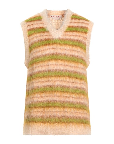 MARNI Sleeveless sweater Green 80% Mohair wool, 20% Polyamide