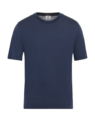 LUIGI BORRELLI NAPOLI Sweater Navy 100% Cotton