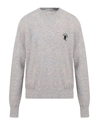 ACNE STUDIOS Sweater Light grey 47% Nylon, 38% Wool, 12% Alpaca wool, 3% Elastane