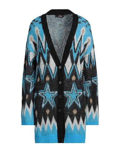 ACTITUDE by TWINSET Cardigan Azure 46% Polyamide, 46% Wool, 8% Alpaca wool