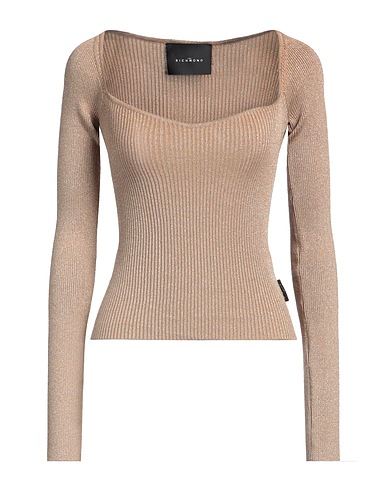 JOHN RICHMOND Sweater Gold 57% Viscose, 23% Nylon, 20% Lurex®