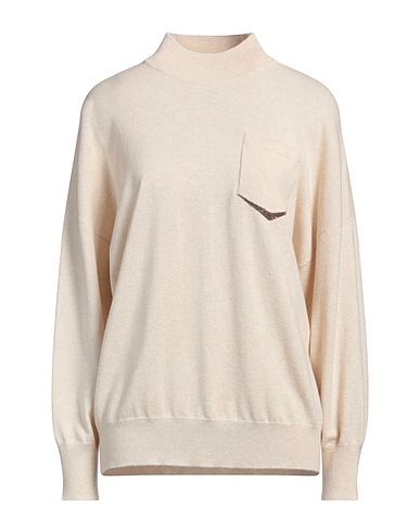 BRUNELLO CUCINELLI カシミヤニット CASHMERE アイボリー カシミヤ 100% / エコブラス
