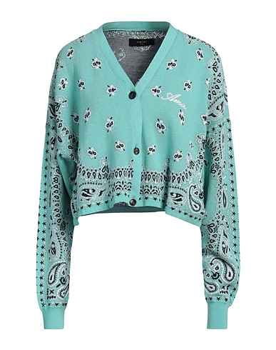 AMIRI Cardigan Light green 100% Cotton