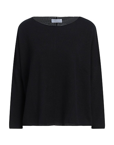BE YOU by GERALDINE ALASIO Maglia in Cachemire Nero 100% Cachemire