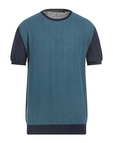 LOW BRAND Jumper Slate blue 100% Cotton