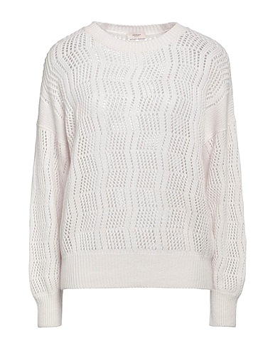 AGNONA Cashmere blend Light grey 70% Cashmere, 30% Linen, Metal