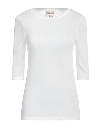 SEMICOUTURE Jumper Ivory 75% Wool, 25% Polyamide