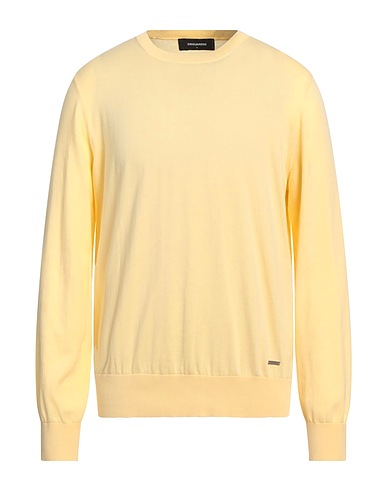 DSQUARED2 Pullover Giallo 100% Cotone