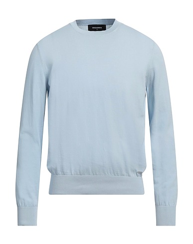 DSQUARED2 Pullover Celeste 100% Cotone