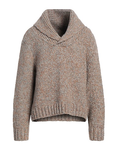 BOTTEGA VENETA Jumper Light brown 52% Alpaca wool, 47% Wool, 1% Polyamide