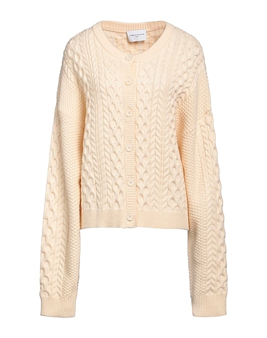 ISABELLE BLANCHE Paris カーディガン アイボリー ウール 50% / ナイロン 30% / アクリル 20%
