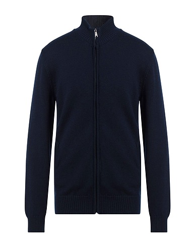 CROSSLEY Cardigan Navy blue 100% Virgin Wool