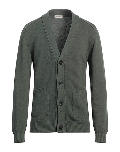 CROSSLEY Cardigan Military green 50% Wool, 50% Cashmere
