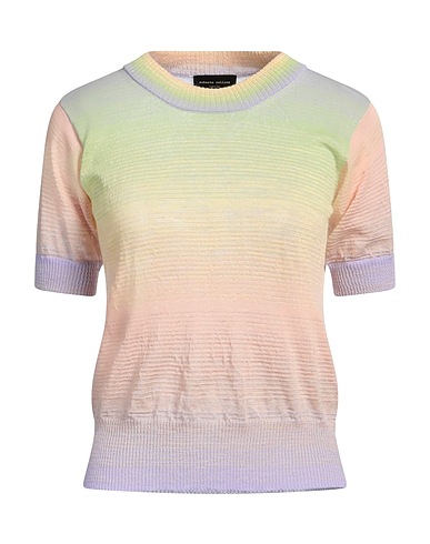 ROBERTO COLLINA Pullover Säuregrün 50% Baumwolle, 28% Leinen, 22% Polyester