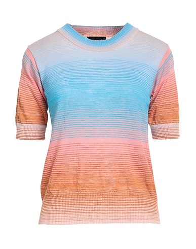 ROBERTO COLLINA Sweater Azure 50% Cotton, 28% Linen, 22% Polyester