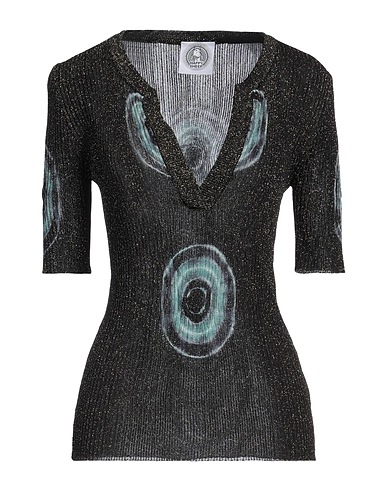 HAPPY SHEEP Sweater Dark brown 87% Viscose, 13% Polyester