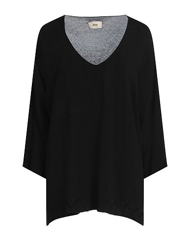AKEP Jumper Black 88% Viscose, 12% Polyester