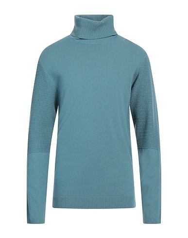 CROSSLEY Polo neck Deep teal 50% Wool, 50% Cashmere