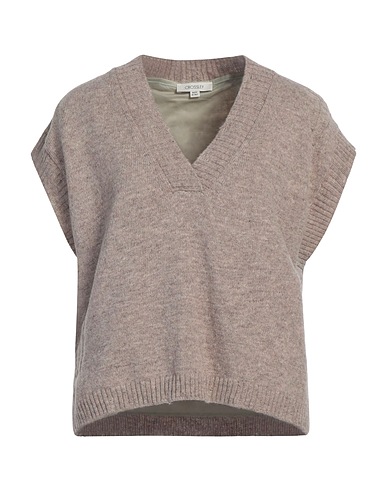 CROSSLEY Pullover Khaki 100% Schurwolle