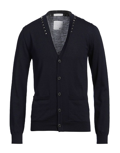 VALENTINO GARAVANI Cardigan Blu notte 100% Lana Vergine