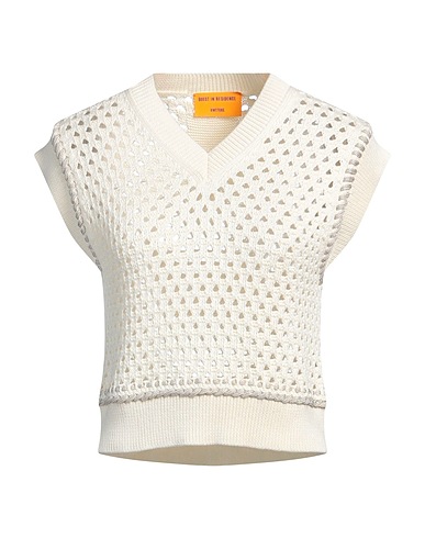 GUEST IN RESIDENCE Maglia Gilet Beige 100% Cotone, Viscosa