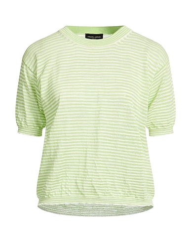 ROBERTO COLLINA Sweater VERDE CHIARO 50% Cotton, 28% Linen, 22% Polyester