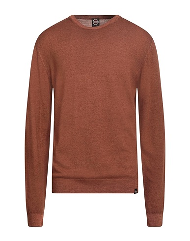 COLMAR Sweater Brown 100% Virgin Wool
