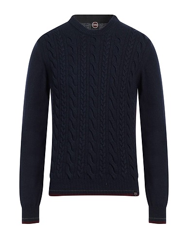 COLMAR Jumper Midnight blue 40% Wool, 30% Viscose, 20% Polyamide, 10% Cashmere
