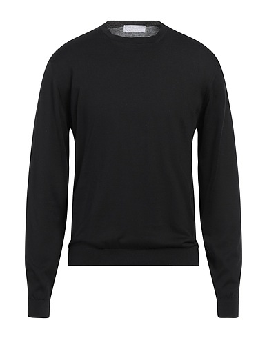 FILIPPO DE LAURENTIIS Pullover Schwarz 100% Baumwolle