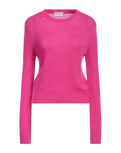 BE YOU by GERALDINE ALASIO Cashmere blend Fuchsia 100% Cashmere