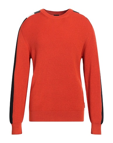 ARMANI EXCHANGE Sweater Rust 35% Cotton, 33% Acrylic, 32% Virgin Wool