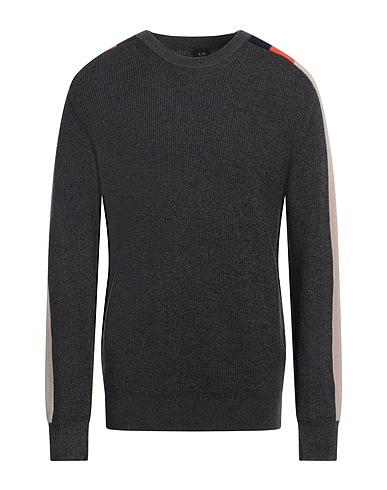 ARMANI EXCHANGE Pullover Piombo 35% Cotone, 33% Acrilico, 32% Lana Vergine