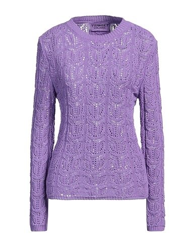 TWINSET Sweater Lilac 35% Polyamide, 30% Viscose, 30% Wool, 5% Cashmere