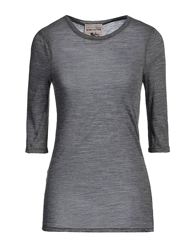 SEMICOUTURE Sweater Grey 75% Wool, 25% Polyamide