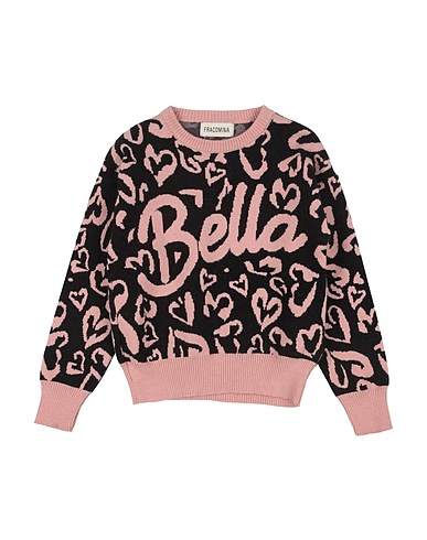 FRACOMINA MINI Jumper Blush 52% Viscose, 28% Polyester, 20% Polyamide