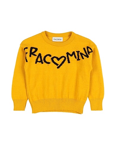 FRACOMINA MINI Jumper Marigold 52% Viscose, 28% Polyester, 20% Polyamide