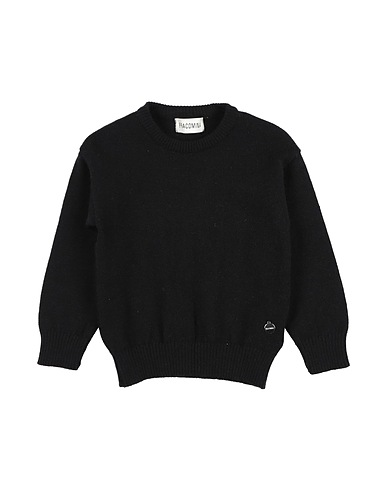 FRACOMINA MINI Jumper Black 52% Viscose, 28% Polyester, 20% Polyamide