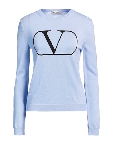 VALENTINO GARAVANI Jumper Lilac 100% Virgin Wool