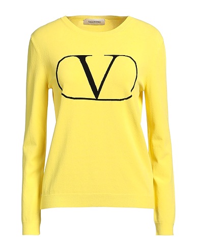 VALENTINO GARAVANI Sweater Yellow 83% Viscose, 17% Polyester
