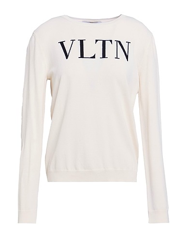 VALENTINO GARAVANI Pullover Off white 75% Viscosa, 25% Poliammide
