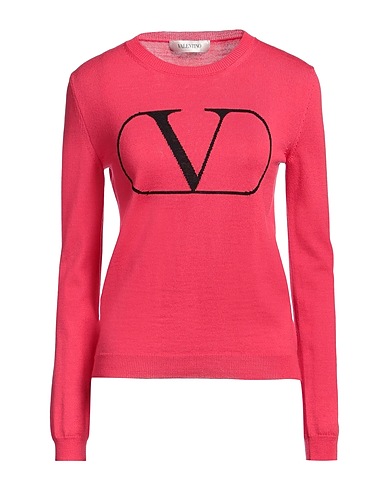 VALENTINO GARAVANI Sweater Magenta 100% Virgin Wool