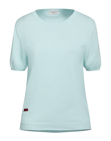 AGNONA Jumper Sky blue 50% Cotton, 50% Cashmere