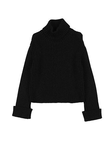 L:Ú L:Ú by MISS GRANT Turtleneck Black 100% Polyacrylic
