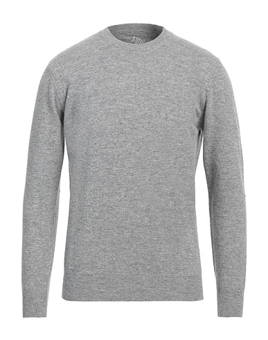 ALTEA Sweater Grey 100% Virgin Wool