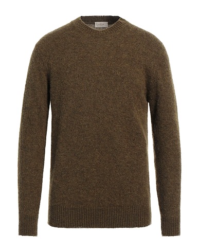 ALTEA Jumper Military green 65% Alpaca wool, 25% Polyamide, 10% Wool