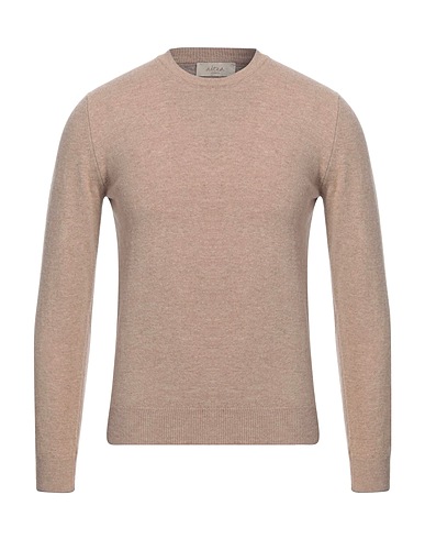 ALTEA Jumper Sand 100% Virgin Wool