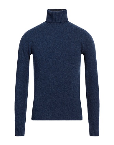 ALTEA Turtleneck Blue 100% Virgin Wool