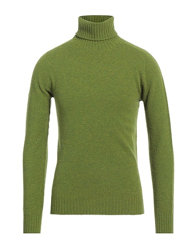 ALTEA Turtleneck Green 100% Virgin Wool