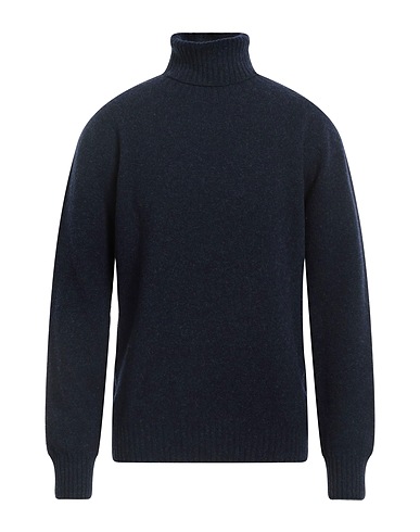 ALTEA Turtleneck Midnight blue 100% Virgin Wool